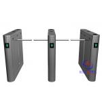 IC ID Card Silvery Drop Arm Turnstile Di - directional Barrier Arm Gates CE Approved for sale
