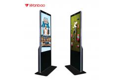China Floor Standing LED Touch Screen Digital Signage For Indoor Advertising supplier