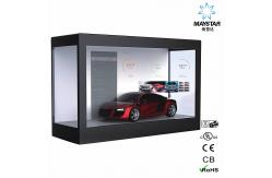 China Maystar Transparent LCD Screen Display Box Showcase Shows Off 32 Inch supplier