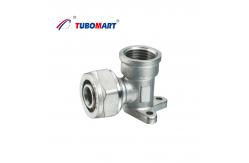 China Durable Pex Tubing Quick Connect Fittings Chrome Plated For Plumbing supplier