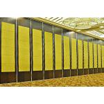 Fabric Surface Sliding Operable Movable Partition Walls For Hotel Banquet Hall for sale