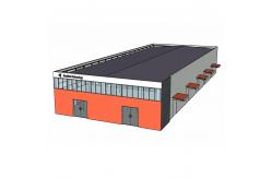 China Waterproofing Pre Engineered Metal Building / Barns Steel Warehouse Structure supplier