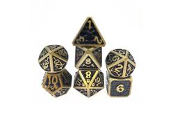 China Mini supplier polyhedral RPG dice set poker tabl RPG Dice Set Metal supplier