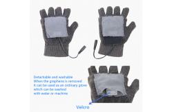 China Fingerless Washable Rechargeable Heating Gloves 5W Suitable For Gaming supplier