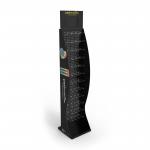 Retail Store Glove Display Stand Peg Display Stand With LCD Screen