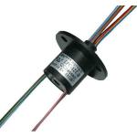 4.5 mm Bore Dia Slip Ring of 12 Circuits with Flange for sale