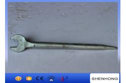 China 280 - 520mm Length Tower Erection Tools , Light Weight Sharp Tail Open - End Wrench supplier