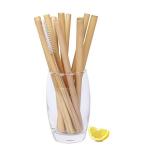 20cm Disposable Bamboo Straw Eco-Friendly and Natural for Travelling for sale