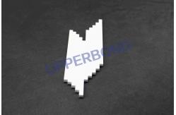 China 7.8*97mm Protos Cigarette Machine Spare Parts Non - Magnetic Ceramic Shaving Knife supplier