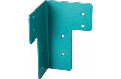 China 15.5kg Heavy Duty Workbench Bracket Kit Sturdy Steel Brackets Powder Coated supplier