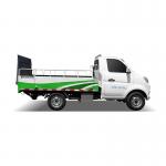 Hanging Barrel Garbage Can Truck Open Type High Capacity Mini Garbage Truck for sale