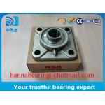 Stainless Steel SUCF202 Insert Bearing Pillow Block Ball Bearings 4 Bolt for sale