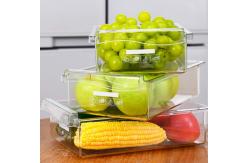 China Fruit Vegetable Fridge Drawer Organizer Box For Food Storage supplier