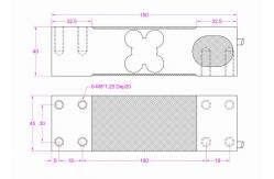 China 200kg Single Point Load Cell 350kg Off Center Load Cell Transducer 500kg supplier