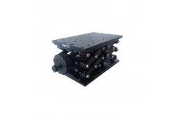 China 140mm×220mm Height Adjustable Z Axis Table Black Anodized supplier