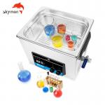 40kHz 6.5L Tank Ultrasonic Glass Cleaner SUS304 With Heater for sale