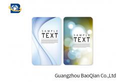 China VIP Card Lenticular Card Printing PET / PP Material 3D Lenticular Flip Effect supplier