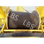 Integral Type LBS Groove Drum Winch For Offshore PlatformTower Crane for sale