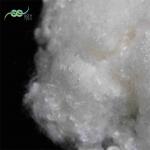 Hot Air Non-Woven Fabrics Solid Polyester Staple Fiber with 0.15% Oil Content Distributor for sale