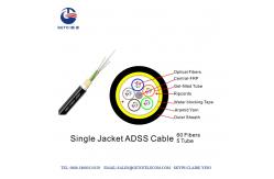China 4000m PLENUM Self Supporting 96 Core Fiber Optic Cable supplier