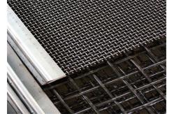 China Tension steel woven screen wire mesh for mining vibrating screen machine supplier