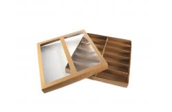 China Eco Friendly 12 Pack Sunglass Display Packaging Box With Transparent Window Lid supplier