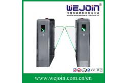 China Electronic Flap Barrier Turnstile , Steel Barrier Gate WEJOIN OEM /ODM Barcode Scanner supplier