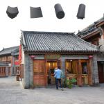 Chinese Traditional Residential Antique Clay Roof Tiles Unglazed frost proof for sale