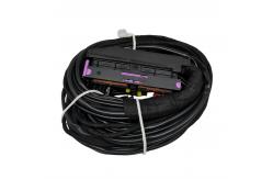 China 56 Pin ECU Wiring Harness With Multiple Connectors And PVC Pipe Protection supplier