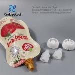 Eco Friendly Food Grade Material PP Plastic Nozzle For Baby Food Plastic Spout For Pouches for sale