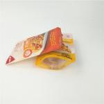 240mic Resealable Laminated Plastic Bag CMYK VMPET Biodegradable Gravure MOPP for sale