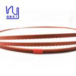 1.0mm * 10 Stranded Copper Litz Wire Continuously Transposed Conductor for sale