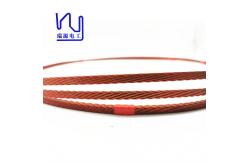 China 1.0mm * 10 Stranded Copper Litz Wire Continuously Transposed Conductor supplier