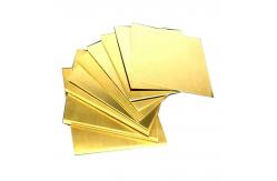 China Brass 10mm - 2500mm Copper Sheet Strip Polished C10100 Copper Sheet supplier