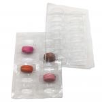 Big macaron packaging tray 12pcs macaron pack tray blister clear plastic macaron tray vacuum forming macaron packaging for sale
