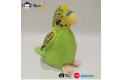 China Voice Recording & Repeating and Wings Flapping Plush Parrot supplier