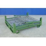 Half Drop Gate Wire Container Storage Cages Four Way Entry Easy To Operate for sale
