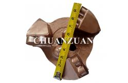 China Professional PDC Drag Bit 60 - 350 RPM Speed / Fixed Cutter Three Cone Bit supplier