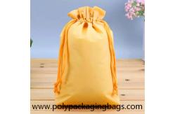 China White Plastic Shopping Bag White Drawstring Backpack Eco Friendly supplier