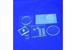 China Customized Transparent Uv Quartz Glass Plate For Viewport Glass supplier