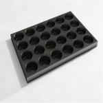                  Rk Bakeware China Factory-800X600 and 600X400 Commercial Nonstick Mini Crown Muffin Cake Tray Cup Cake Tray              for sale