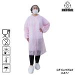 ODM Polypropylene Disposable Medical Lab Coats Green Blue Pink 5xl for sale