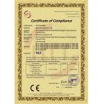 Ming Feng Lighting Co.,Ltd. Certifications