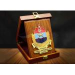 Square Custom Trophy Awards Wood Gift Box Package As Company Decorations for sale