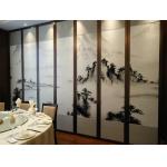 Hotel Banquet Hall Acoustic Partition Walls Landscaping Leather Finishes ISO 9001 for sale