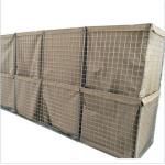 Olive Green Gabion Military Sand Wall Hesco Barrier PVC Coated 300g/M2 for sale