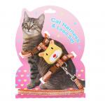 Adjustable Cat Harness Lead Escape Proof For Small Large Cats