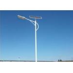 8m Galvanized Street Light Poles Octagonal With Single Arm for sale