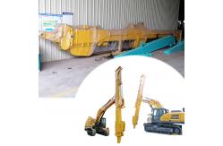 China Excavator Telescopic Arm With Hydraulic Long Reach Grapple Better Welding supplier