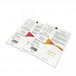 Smell Proof Back Seal Bag Potato Chip Snack Packaging With Tear Notch